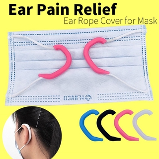 1 par de ganchos de silicona para máscara/Anti dolor/Protector de oreja/cuerda suave para el oído/máscara/alivia el dolor de oreja