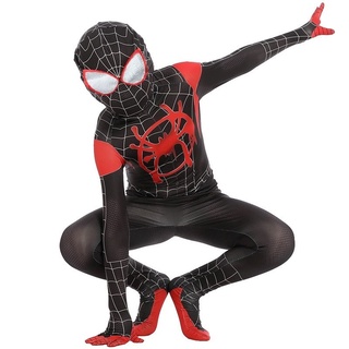 Lejos De Casa Spiderman Cosplay Disfraz Peter Parker Zentai Traje De Superhéroe Mono De Halloween (7)