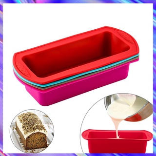 [yks] molde rectangular de silicona para hornear pan tostado color diy suministros de cocina