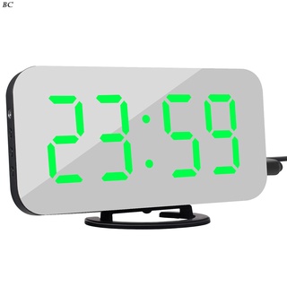 Reloj despertador LED electrónico con puerto USB/temporizador Digital de escritorio (8)