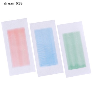 Dream618 10Pcs Doble Cara Depilación De Cera Depilatoria Para Cuidado De Piernas Belleza Venta Caliente