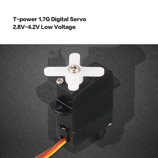 T-power 1.7G de baja tensión Digital Servo JST conector KIT RC Mini coche Drone (2)
