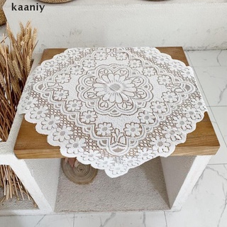 [ykai] mantel rectangular floral de encaje mantel de mesa de postre foto fondo gbz