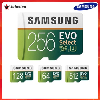 [Listo Stock] Samsung Tarjeta De Almacenamiento De Memoria 64G/128G/256G/512G/Tf Para Teléfono Tablet Cámara Con Lector De Tarjetas