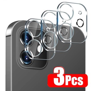 3 piezas Protector de cámara para iphone 12 Pro Max lente Protector de vidrio en iphone 12 Mini 11 Pro Max vidrio