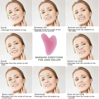 Herramienta de elevación facial masajeador facial belleza en forma de V moda efectiva 2 colores resina resina