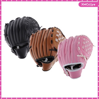 [Ready Stock] Youth Baseball Glove - Outdoor Sports Softball Gloves Training Practice Equipment - Left Hand Glove - Various Colors