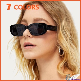 [gafas de vogue] gafas de sol ovaladas de moda occidental retro rectángulo ins mujeres gafas con uv400 2020 nueva moda hicosydayh