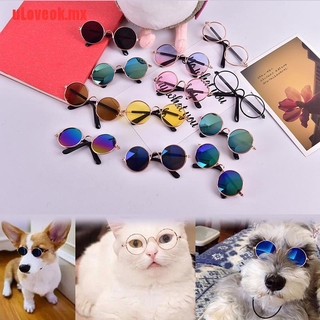【uLoveok】Cool Pet Cat Dog Glasses Pet Products Eye Wear Photos Props Fashion