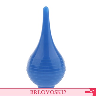 [brlovoskimx] Bulb Syringe - Rubber Suction Ear Washing Syringe Squeeze Bulb Ear Blue (3)