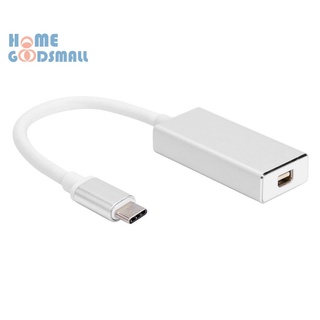 Type C to Mini Display Port Adapter USB3.1 USB C to Mini DP Converter Cable