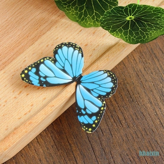 [hhaixin] 50 piezas de mariposas comestibles arco iris DIY Cupcake hadas decoración de tartas (6)