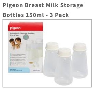 Botellas de almacenamiento de leche materna de paloma/botellas de leche materna