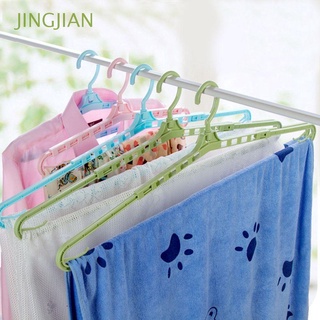 JINGJIAN Plastic Scarf Hanger Space Saver Clothes Drying Rack Clothes Towel Hanger Retractable for Clothes Multifunction Wardrobe Storage Racks/Multicolor