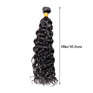 pelo humano bundles brasileño tejido de pelo paquetes natural color negro ondulado cabello