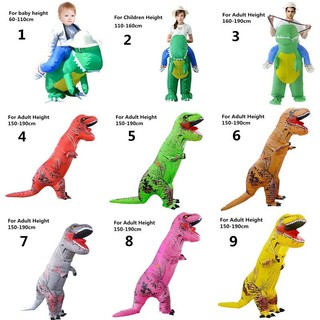 Tyrannosaurus dinosaurios cosplay traje inflable (2)