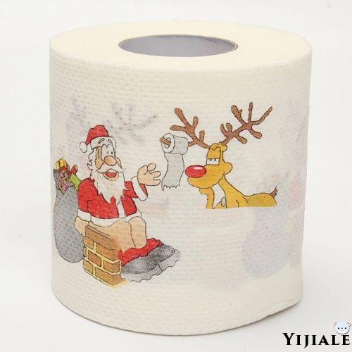YJ -pablo de navidad Santa Claus/artículos para el hogar/papel higiénico (4)