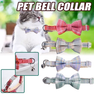 Collar with Cute Bell Adjustable Comfortable Collar Pet Supplies for Small Dog Cat Kitten Puppy