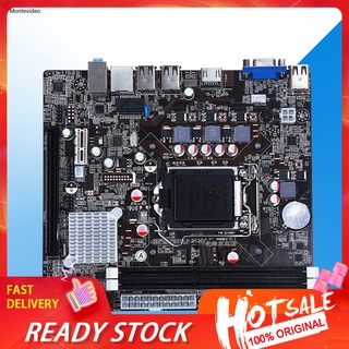 Mo 10USB 1155Pin DDR3 placa base para i3 i5 Intel H61 Dual/Quad Core CPU