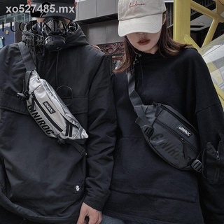 ۩✹✾Wealthy bird ins super fire street pareja cofre bolsa femenina nueva versión coreana de salvaje riñonera femenina estilo Harajuku bolso pequeño