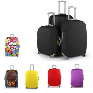 s/m/l viaje equipaje maleta cubierta protectora estiramiento casos cubierta de polvo