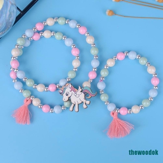 collares de unicornio lindos theok pulsera para niños niñas cadena joyería regalo
