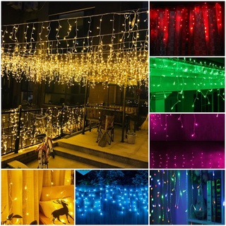 Luces de navidad longitud de la cortina 3x3 metros 300 LED Tumblr cortina de luz 3x3 | Luz led larga cortina