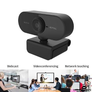 Auto Focus HD Webcam micrófono incorporado de alta gama de videollamadas cámara de ordenador periféricos cámara Web para PC portátil w