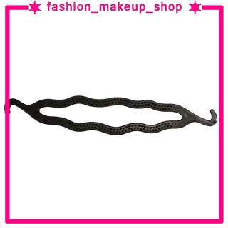 [maquillaje] 1set de mujeres giro de pelo estilo clip bun maker trenza palo herramienta accesorio