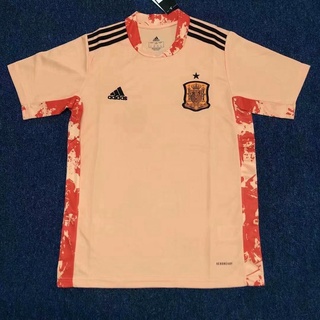 （FIFA Jersey）Spanish goalkeeper 21/22 new World Cup short-sleeved jersey No. 1 De Gea goalkeeper football jersey men