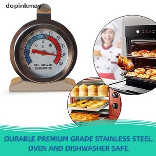 dopinkmay - termómetro para refrigerador (acero inoxidable, congelador, cocina mx)