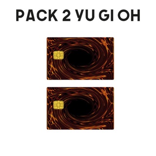Pack 2 Cover Tarjeta De Crédito/debito Yu Gi Oh