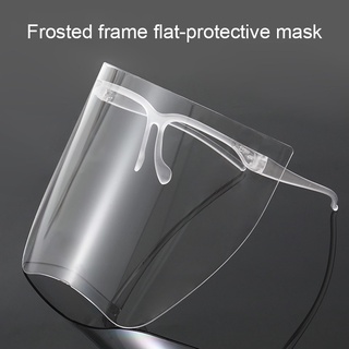 Cara completa escudo transparente gafas de cara escudo de ciclismo gafas de sol mujeres proteger la boca completa máscara cubierta máscara visera escudo