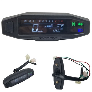 Velocímetro Tacómetro Digital Universal Para Motocicleta CABA LCD Con Bolsillo