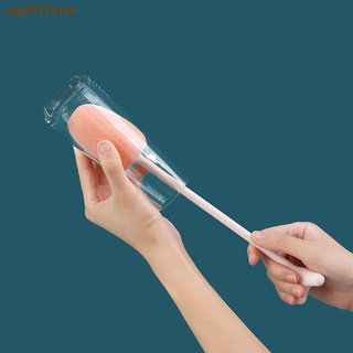 FaSoLa cup brush brush wash cup artifact glass clean long handle washing bottles and no dead Angle sponge brush