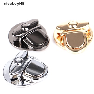 NiceboyHB 2x Metal Lock Bag Case Buckle Clasp For Handbags Shoulder Bags Purse Accessories Popular Goods