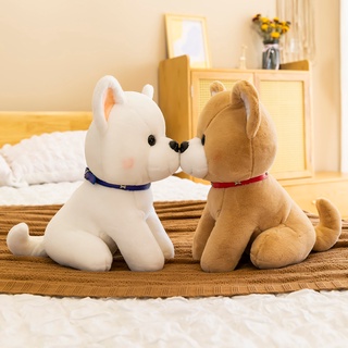 Chaigou muñeca de perro lindo cachorro muñeca de peluche juguete simulación trompeta día del niño cumpleaños (2)