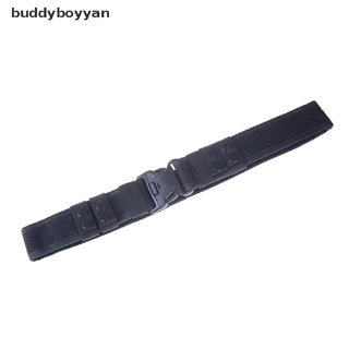 [buddyboyyan] Negro resistente guardia de seguridad de la policía utilidad de Nylon cinturón de cintura suministros caliente
