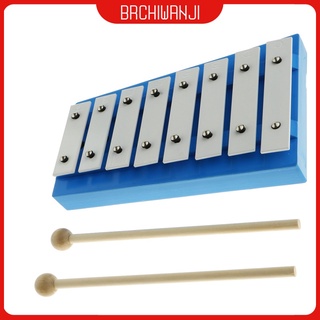 [chiwanji] mini 8 tonos glockenspiel xilófono piano para bebé niños juguete regalo