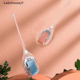 LadyhouseJY 1 Pieza De Jeringa De Oreja Cuchara De Plástico Limpiador De Cera De Bebé Cuidado Con Linterna Venta Caliente