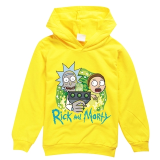 Rick and Morty primavera y otoño de manga larga suéter sudadera con capucha suéter 8250 (7)