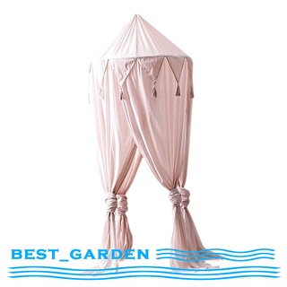 Princess Bed Canopy Mosquito Net for Kids Baby Round Dome Indoor Outdoor Castle Play Reading Tent Hanging House