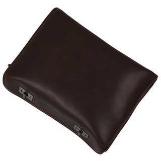 [En Stock] hombres cuero maletín mensajero portátil hombro Crossbody bolso de negocios (3)