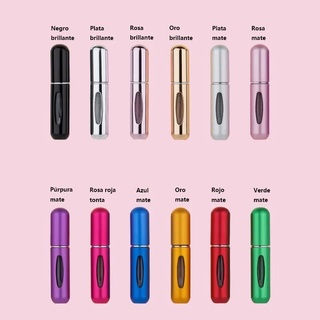 4 Mini Atomizadores De Perfume Con Cápsulas De Viaje Recarga (3)