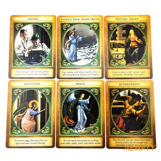 avaty archangel gabriel cartas de oráculo completo inglés 44 cartas baraja tarot adivinación destino familia partido juego de mesa