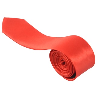 corbata de poliéster roja para hombre (6)
