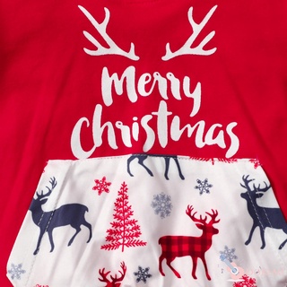 _ -bebé 2 piezas de trajes navideños, casual manga larga letra ciervo impresión sudadera con capucha (5)