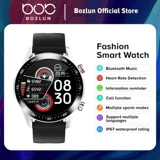 BOZLUN E12 Smart Watch Bluetooth Call Smartwatch Men Women Sport Fitness Bracelet Clock For Android IOS