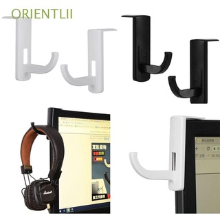 ORIENTLII Organizador Gancho para auriculares Conveniencia Soporte de plastico Accesorios para auriculares Nuevo Adhesivo|Familiar Soporte de monitor
