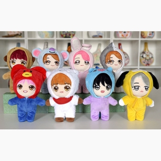 20cm BTS Bangtan Boys Rap Monster SUGA J HOPE JIMIN V JUNGKOOK The doll clothes can be taken off Doll Gifts